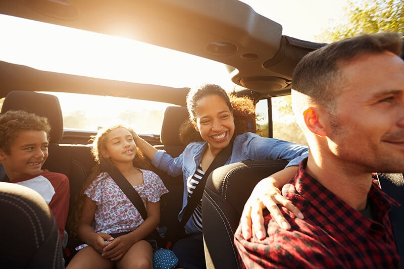 Educational activities for kids on road trips